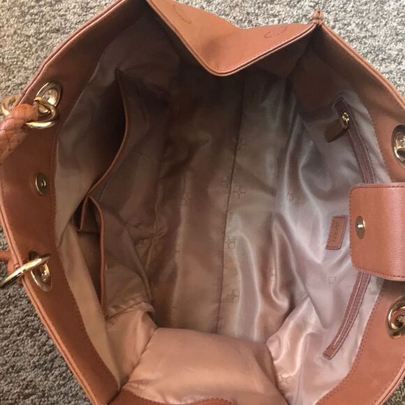 2pc NINE CO & IMAN WOMEN BAGS BROWN - Picture 10 of 16